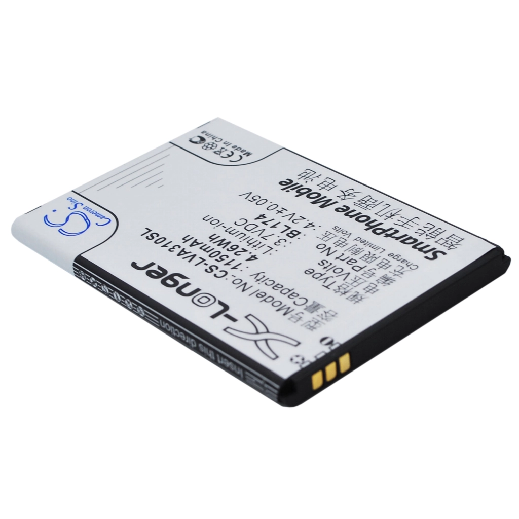 Batería del teléfono móvil Lenovo CS-LVA310SL