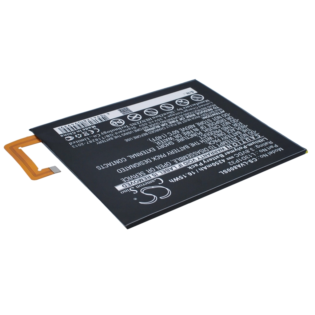 Batería de la tableta Lenovo CS-LVA800SL