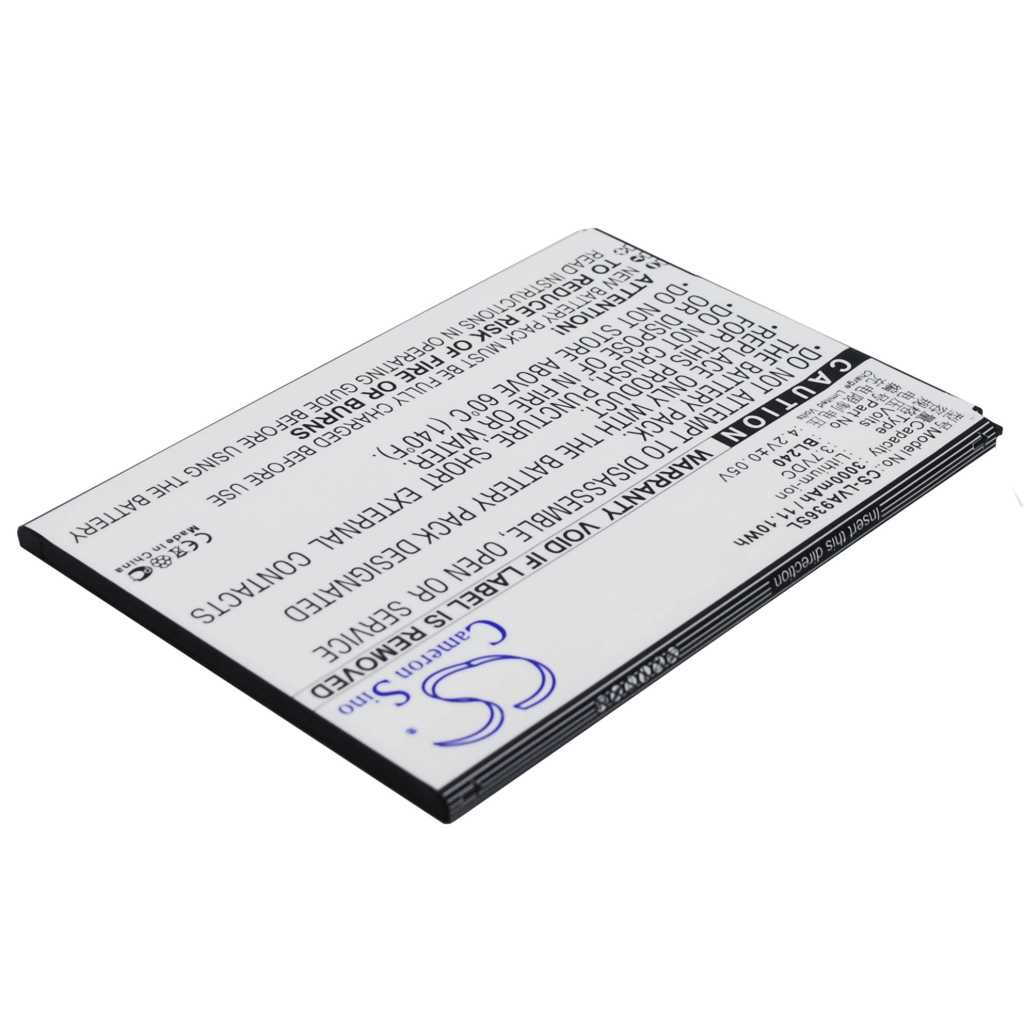 Batería del teléfono móvil Lenovo CS-LVA936SL