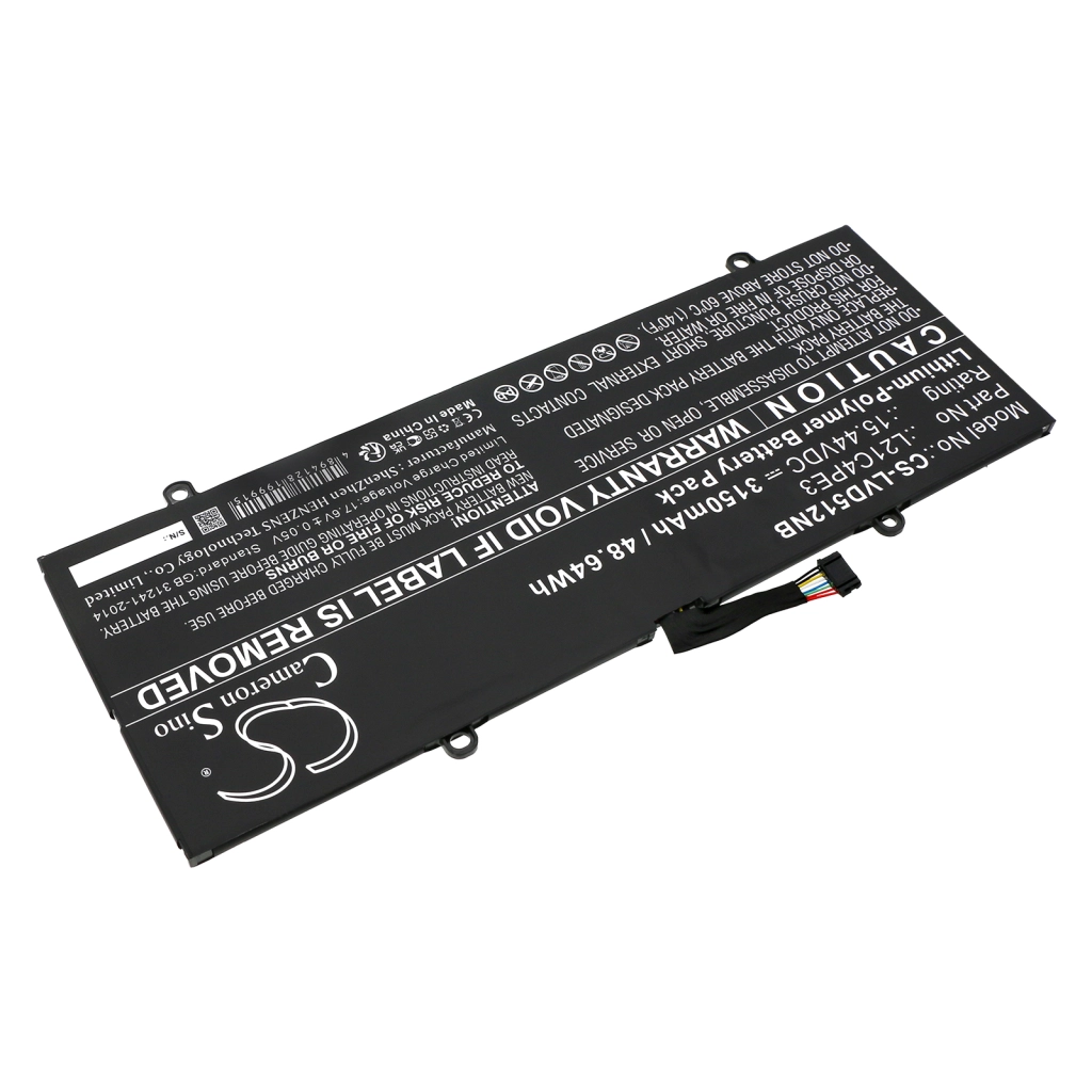 Batería para portátil Lenovo CS-LVD512NB
