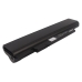 CS-LVE120HB laptop battery black angled view cylindrical contour top