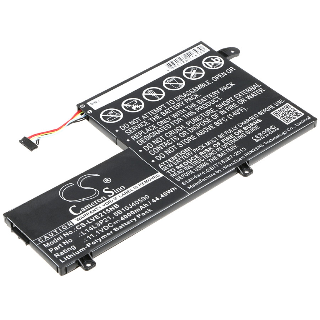 Batería para portátil Lenovo CS-LVE215NB