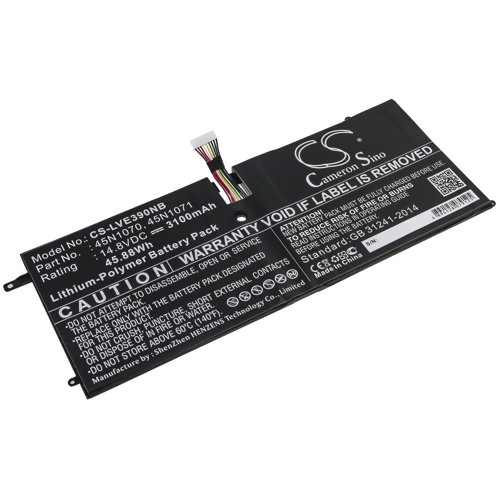 Batería para portátil Lenovo CS-LVE390NB