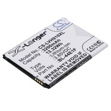 Reemplazo de batería compatible para LG BL-44E1F,EAC63341101,PAC63320502