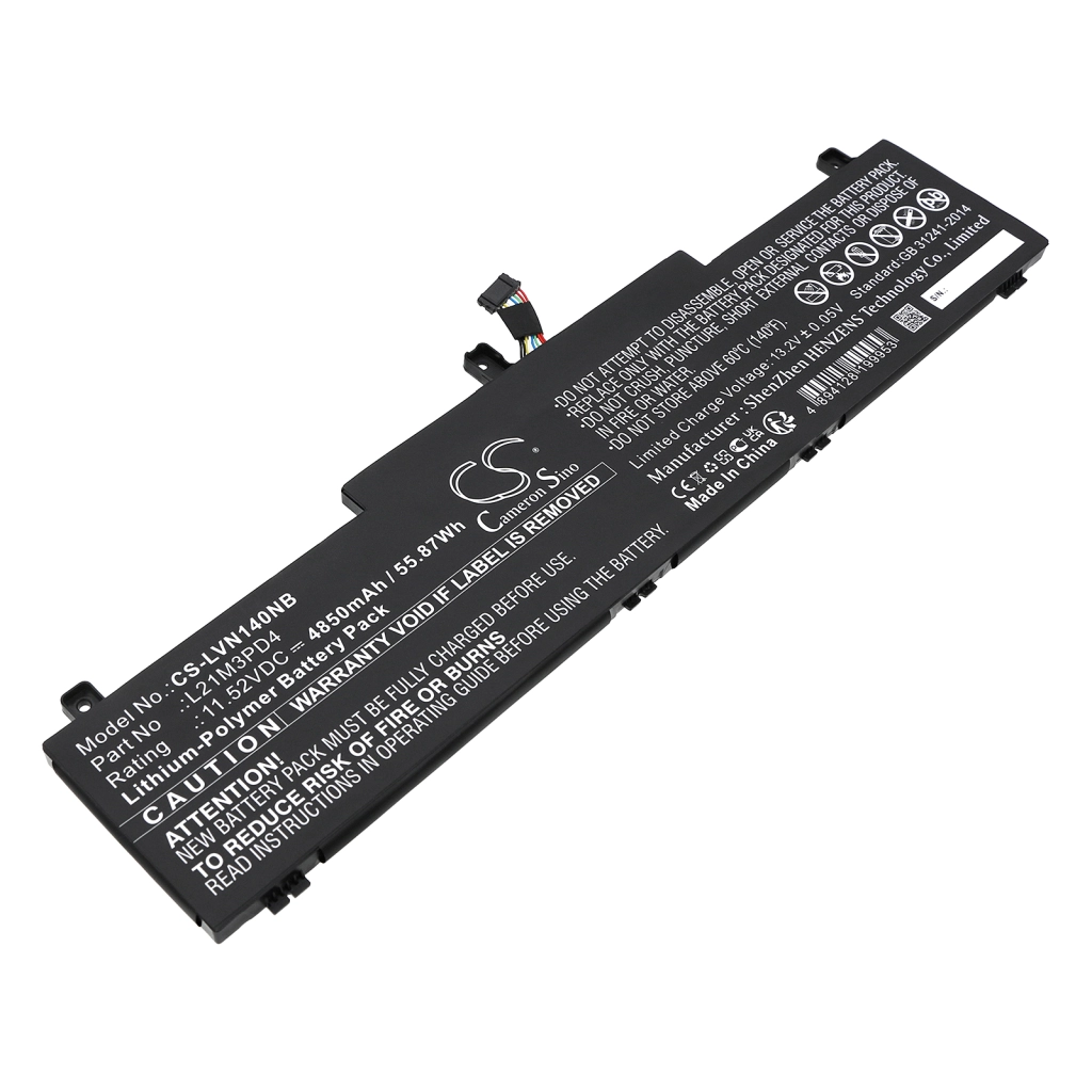 Batería para portátil Lenovo CS-LVN140NB