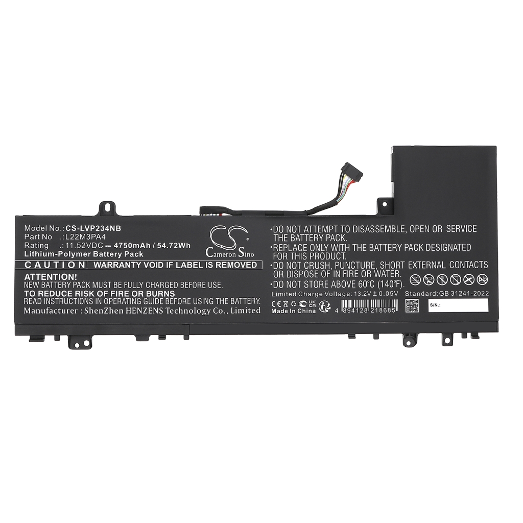 Battery Replaces 5B11K39356