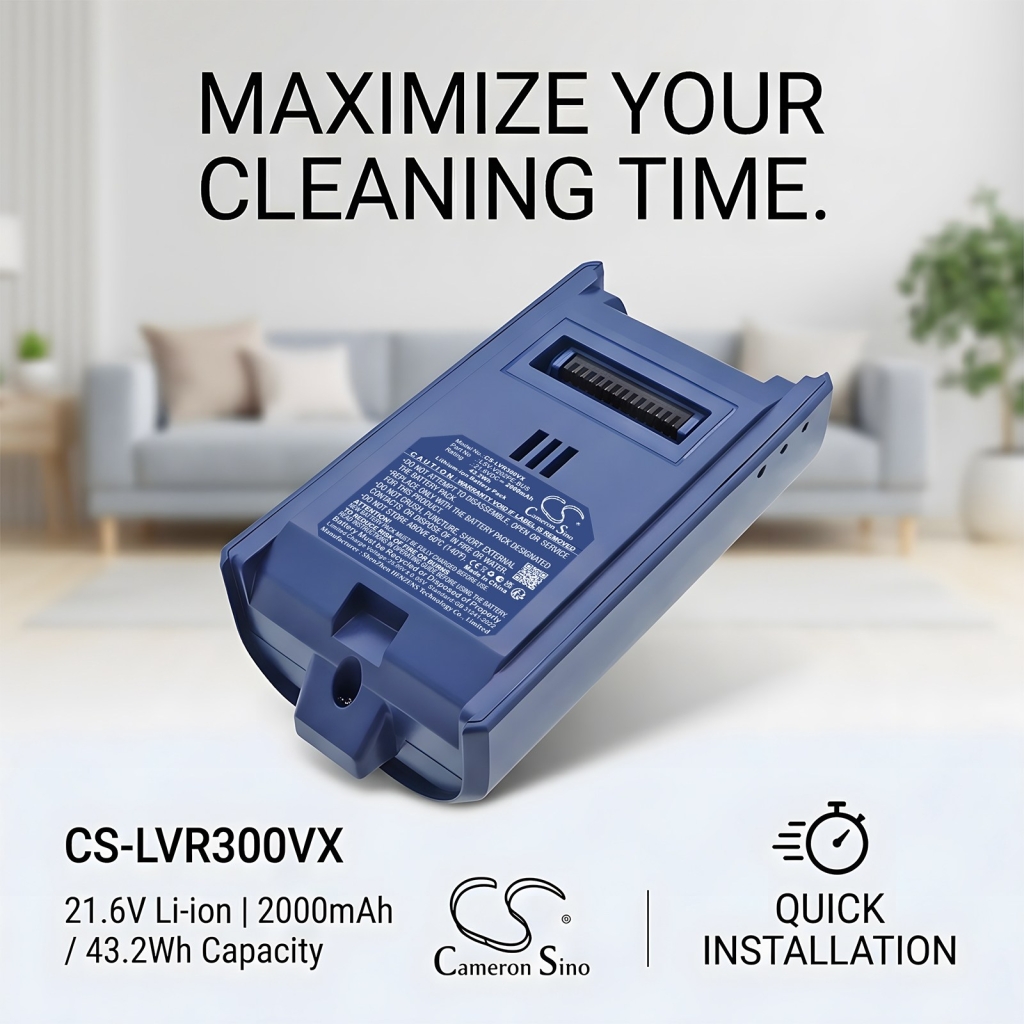 Battery compatible with Vacuum Battery