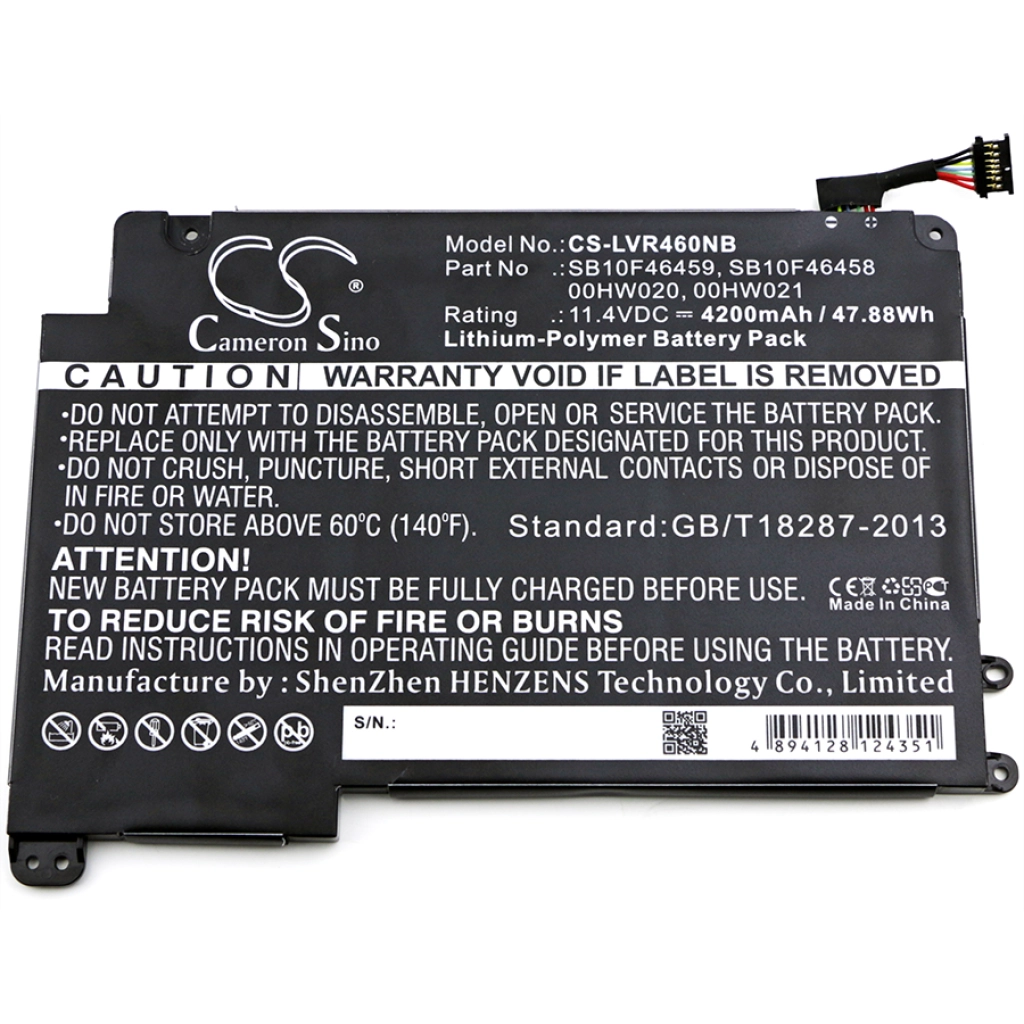 Battery Replaces 00HW021