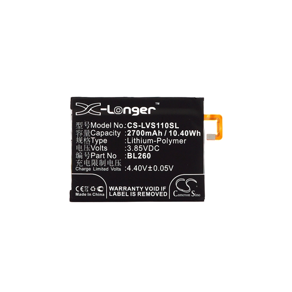 Batería compatible con Lenovo CS-LVS110SL