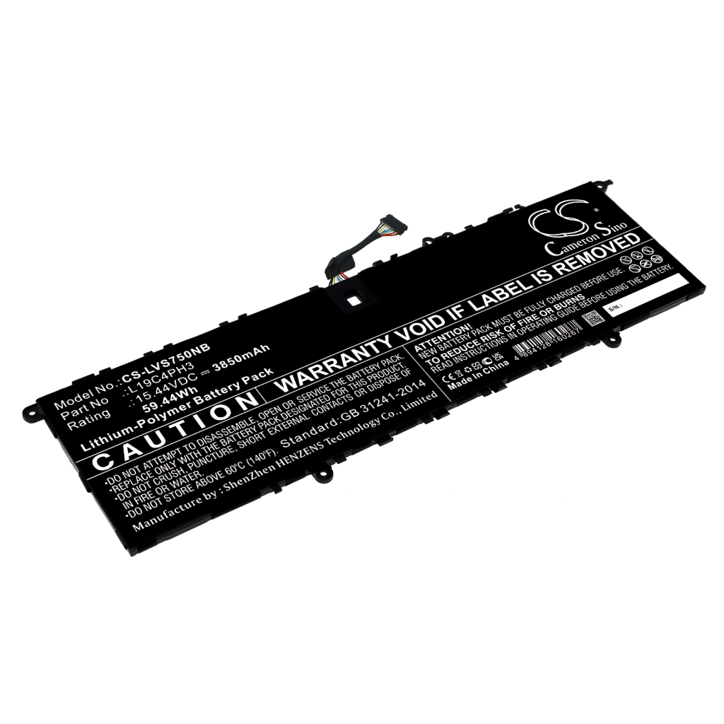 Batería para portátil Lenovo CS-LVS750NB