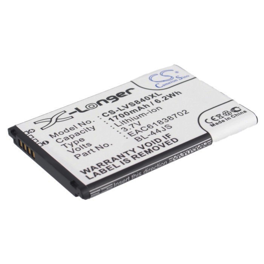 Batería del teléfono móvil LG CS-LVS840XL
