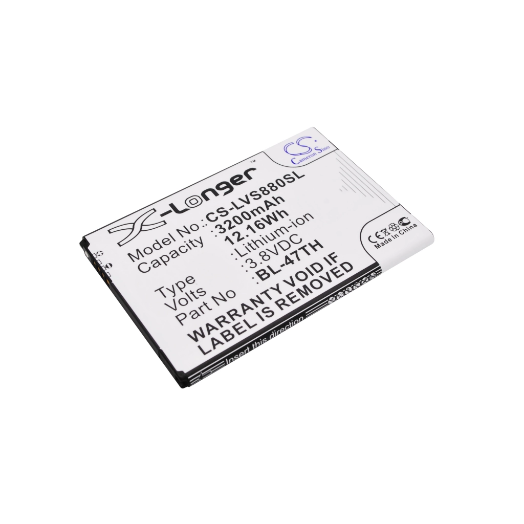 Batería del teléfono móvil LG CS-LVS880SL