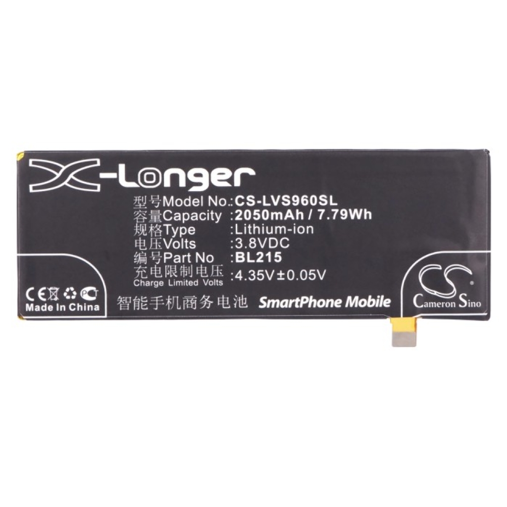 Batería compatible con Lenovo CS-LVS960SL