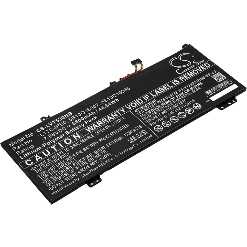 Batería para portátil Lenovo CS-LVT530NB