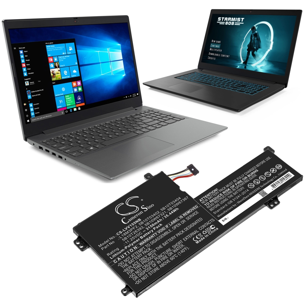 Batería para portátil Lenovo CS-LVV155NB