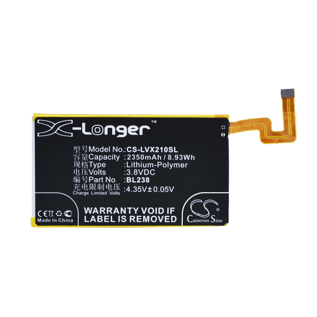 Batería compatible con Lenovo CS-LVX210SL