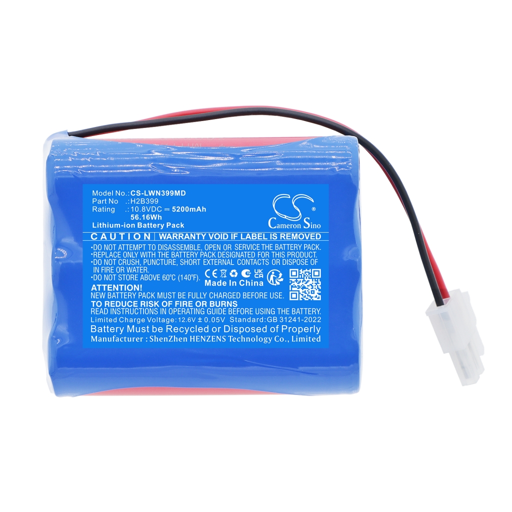 Batería compatible con Lowenstein CS-LWN399MD