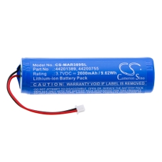 Reemplazo de batería compatible para MARES 44200755,44201389