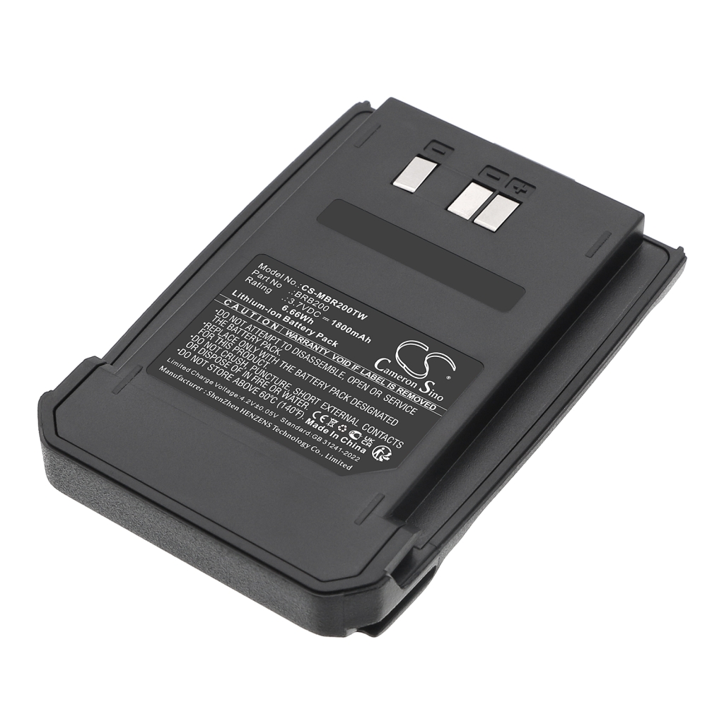 Batería de radio de dos vías Midland CS-MBR200TW