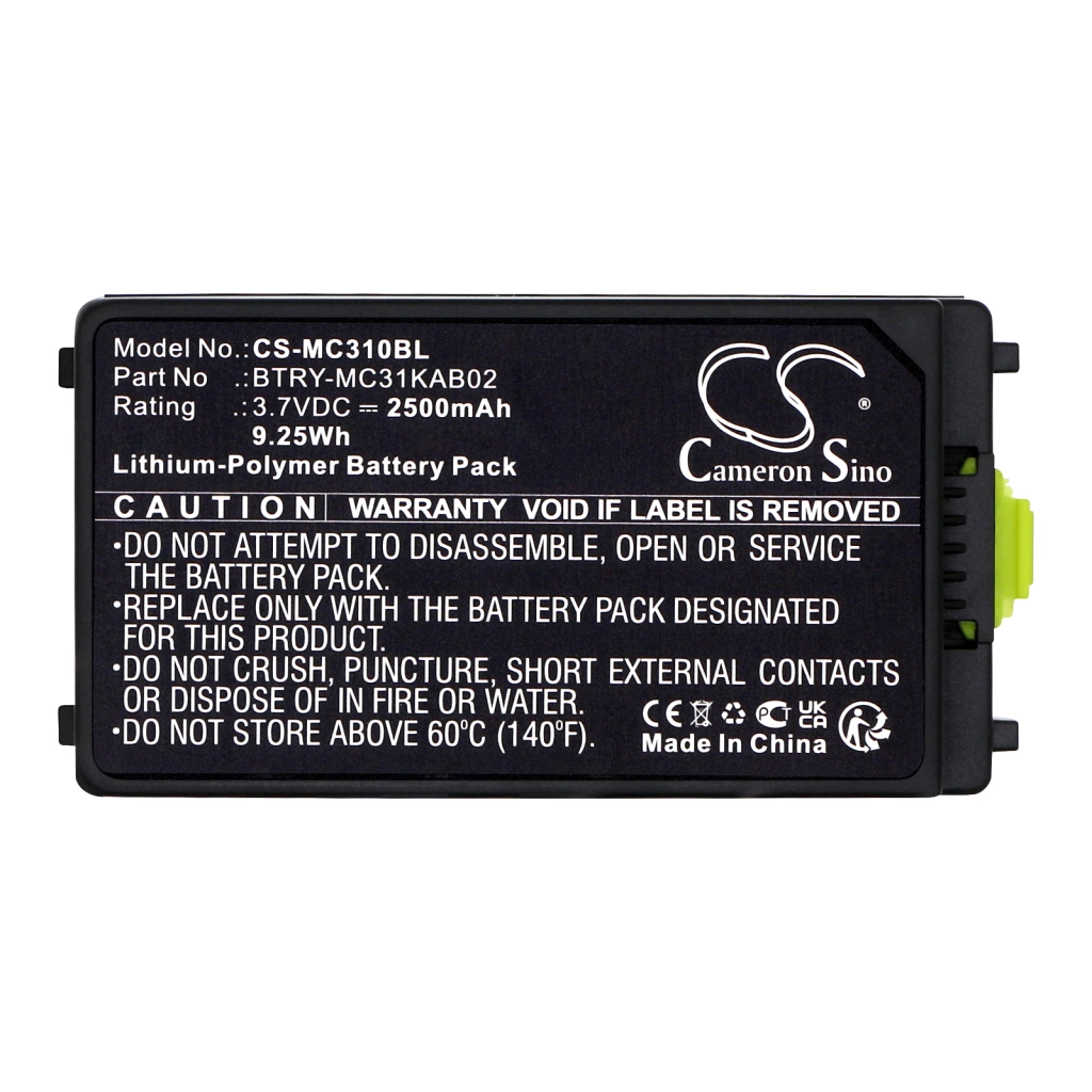 Battery Replaces BTRY-MC31KAB02-50