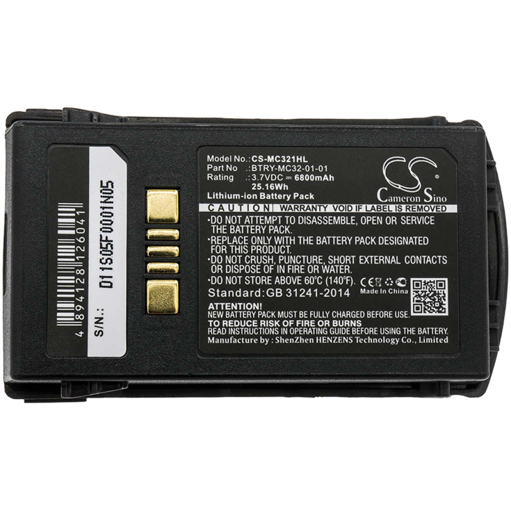 Battery Replaces 82-000012-01