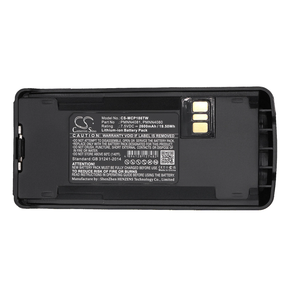 Two-Way Radio Battery Motorola CP185