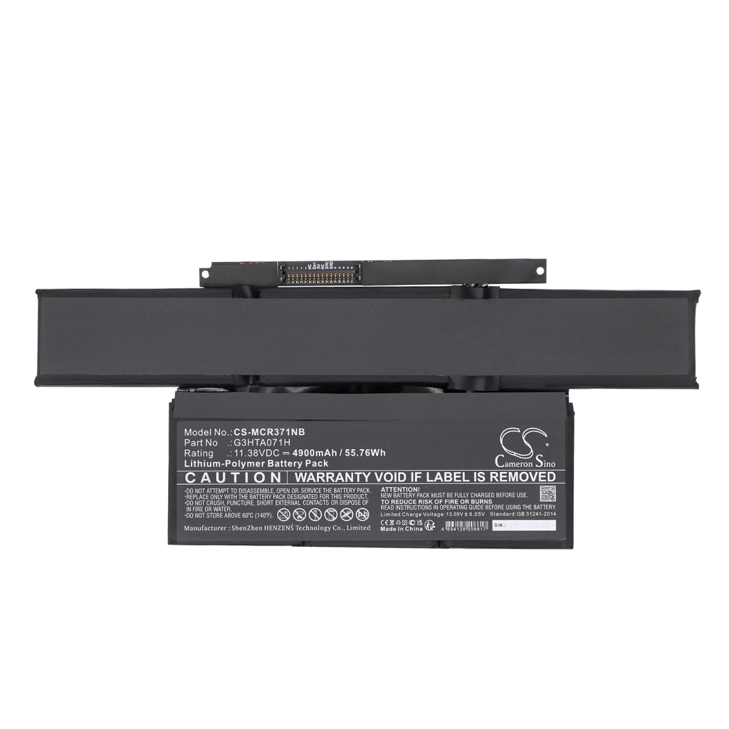 Batería para portátil Microsoft CS-MCR371NB