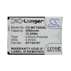 Reemplazo de batería compatible para Mobistel BTY26187,BTY26187MOBISTEL/STD
