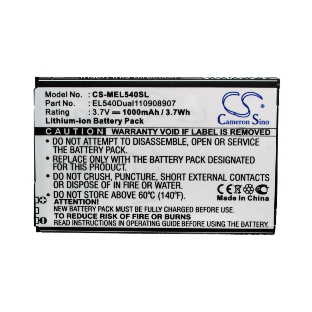 Tablet Battery Mobistel EL540