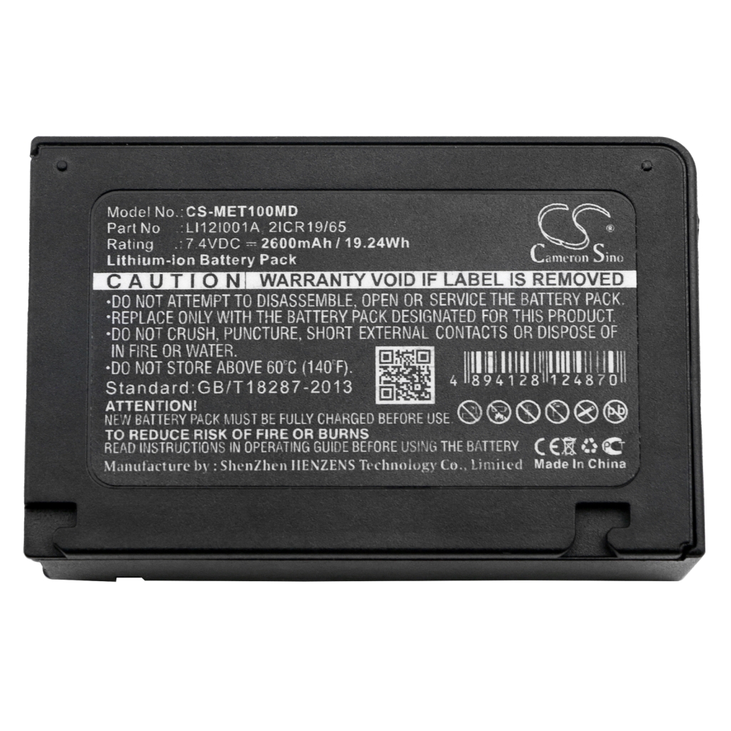 Batería compatible con Mindray CS-MET100MD
