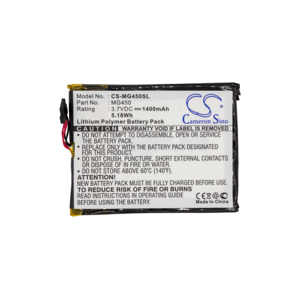 Batería compatible con Typhoon Airboard CS-MG450SL