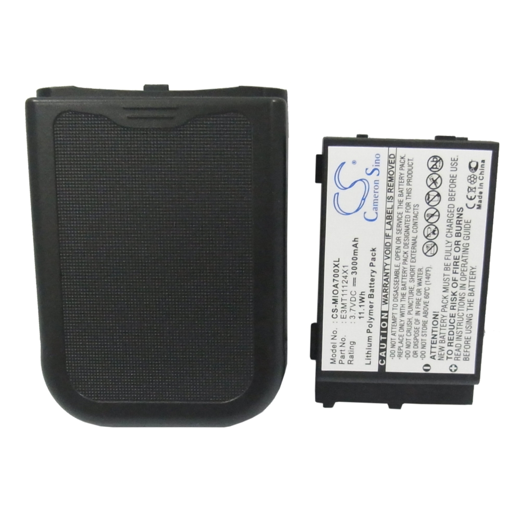 Batería compatible con Mitac CS-MIOA700XL