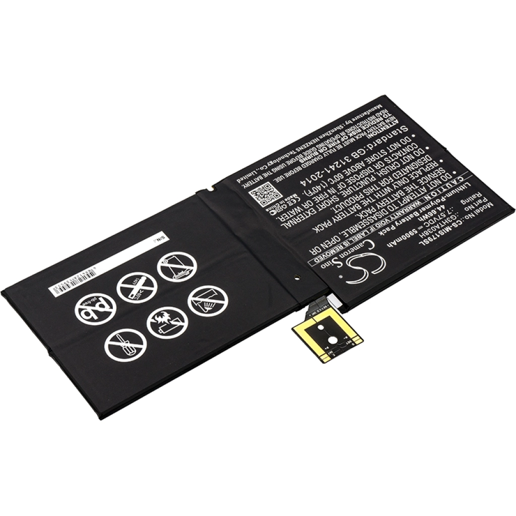 Batería de la tableta Microsoft CS-MIS179SL