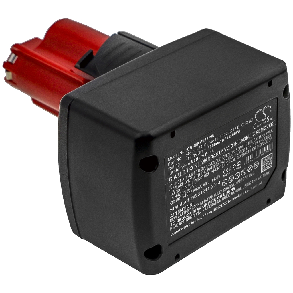 Batería industrial Milwaukee CS-MKV122PW