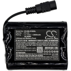 Reemplazo de batería compatible para Minelab P3-XS