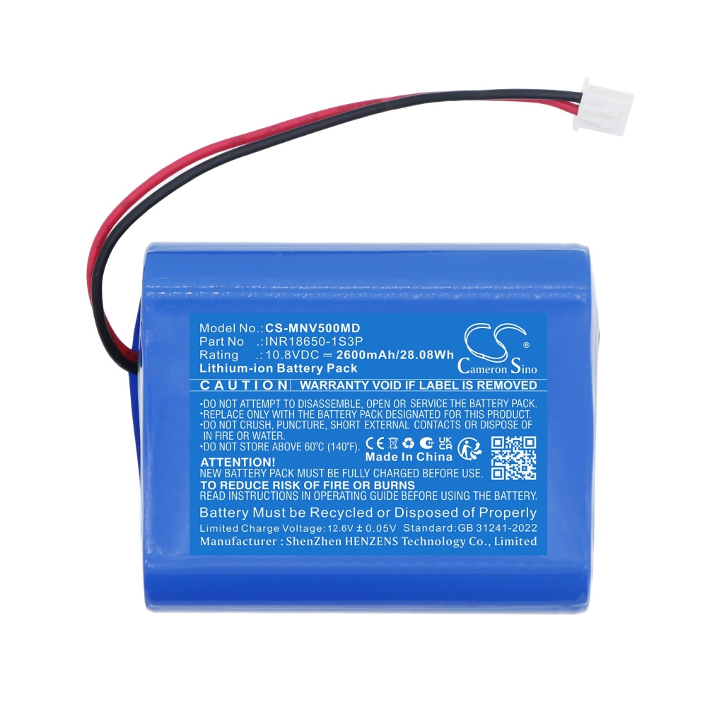 Batería compatible con Medevo CS-MNV500MD