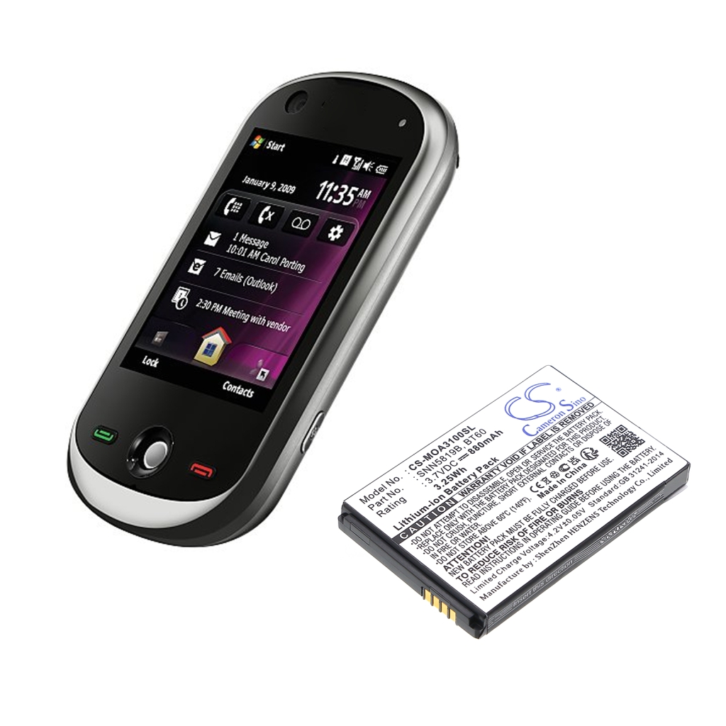 Motorola Two-Way Radio Battery CS-MOA3100SL