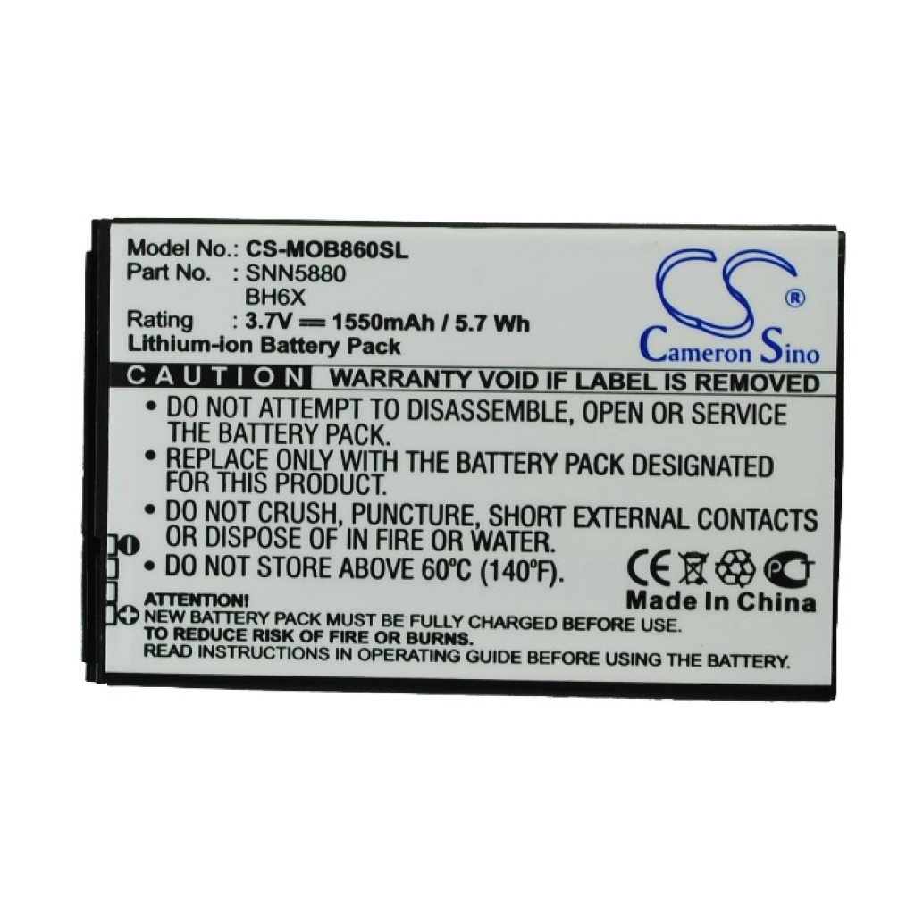 Baterías Sustituye SNN5880