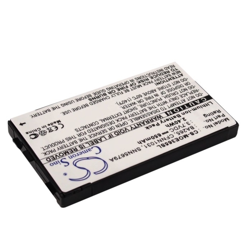 Batería compatible con Motorola CS-MOE365SL