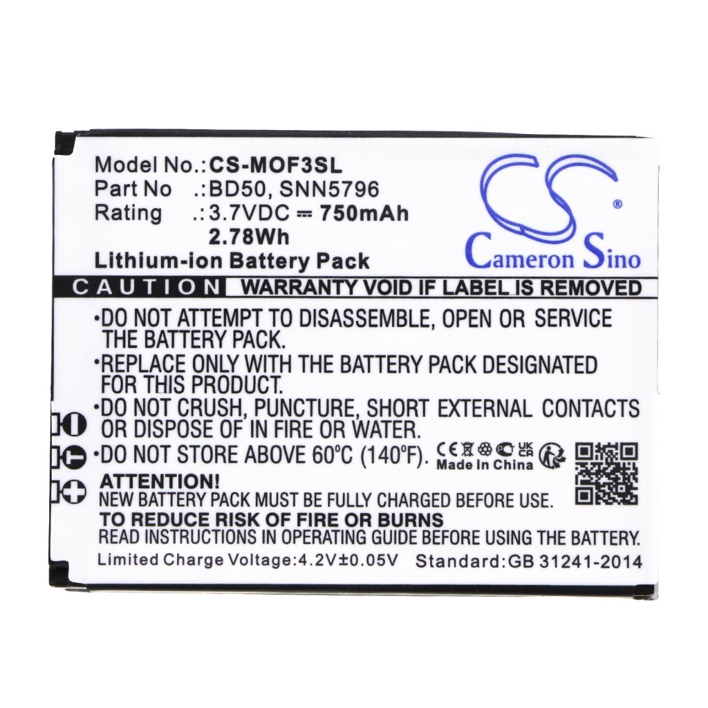 Mobile Phone Battery Motorola F3C