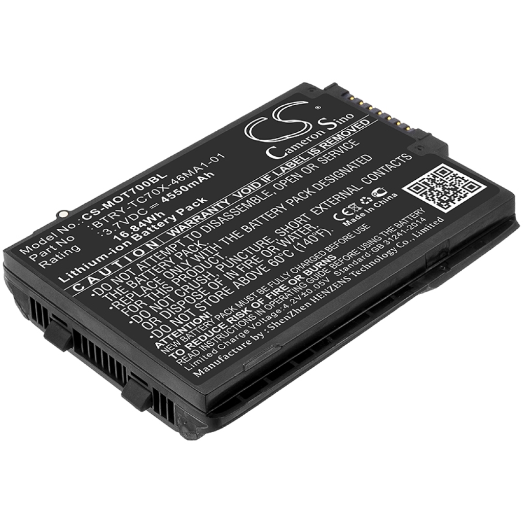 BarCode, Scanner Battery Motorola TC700K