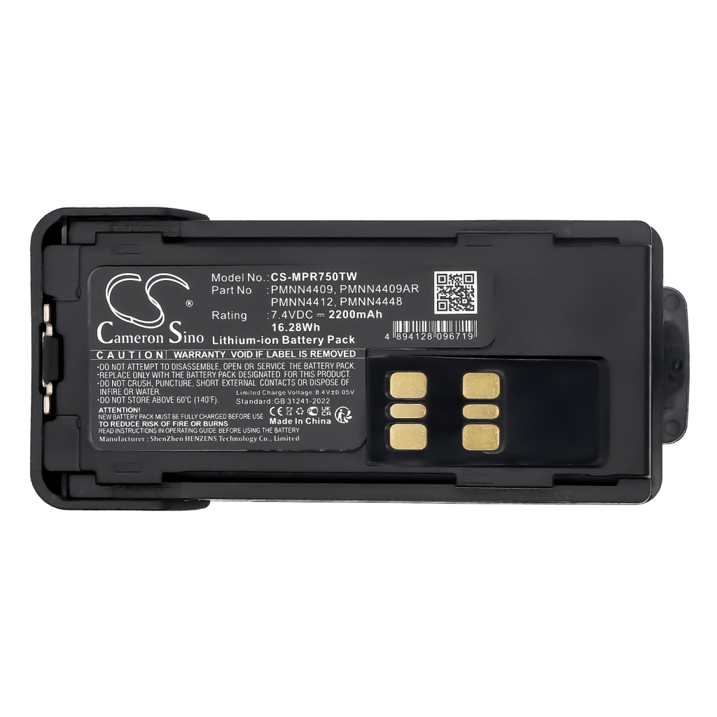 Two-Way Radio Battery Motorola XPR3550e