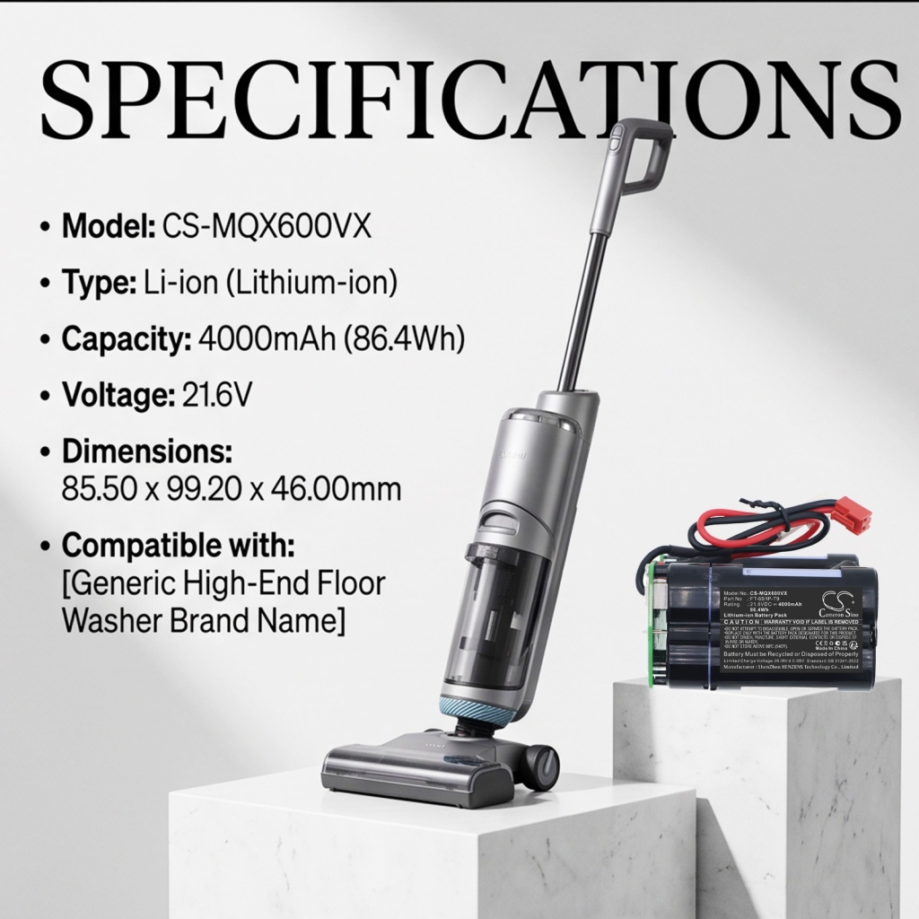 Battery compatible with Miboi