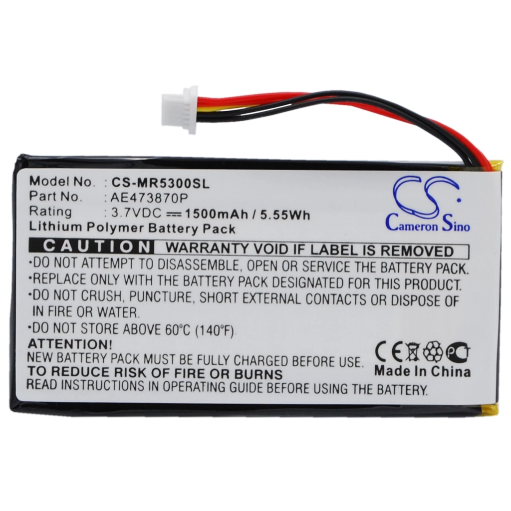 GPS, Batería del Navegador Magellan CS-MR5300SL
