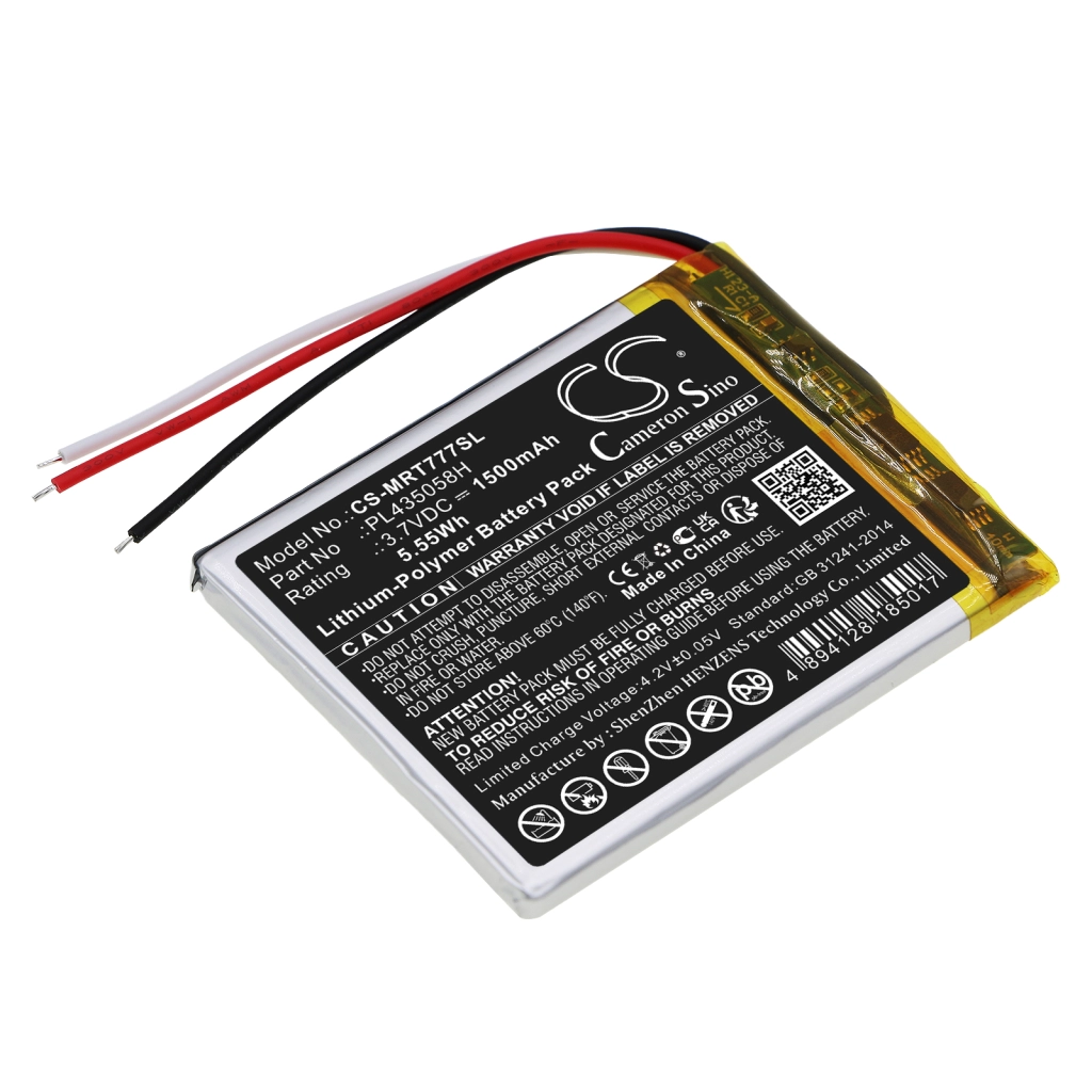 GPS, Batería del Navegador Roadmate CS-MRT777SL