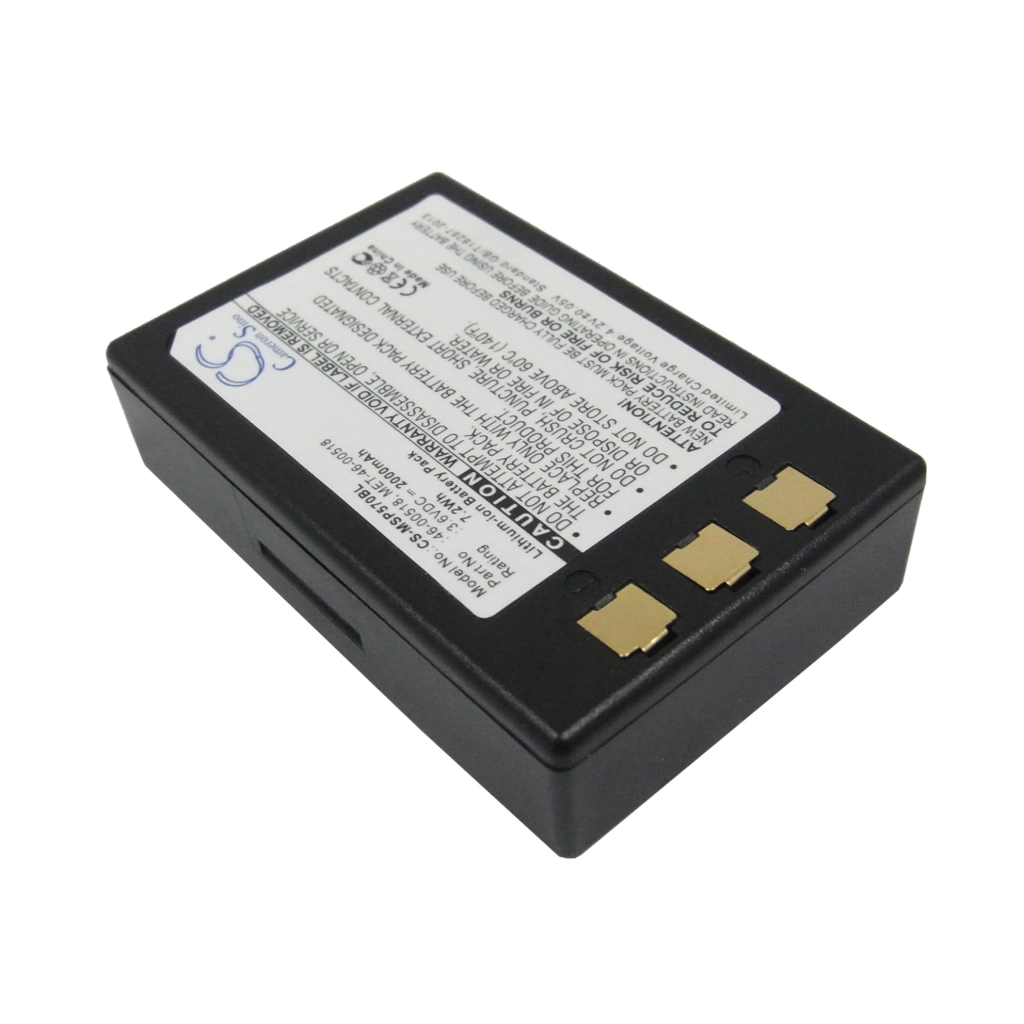 Batería de código de barras, escáner Metrologic CS-MSP570BL