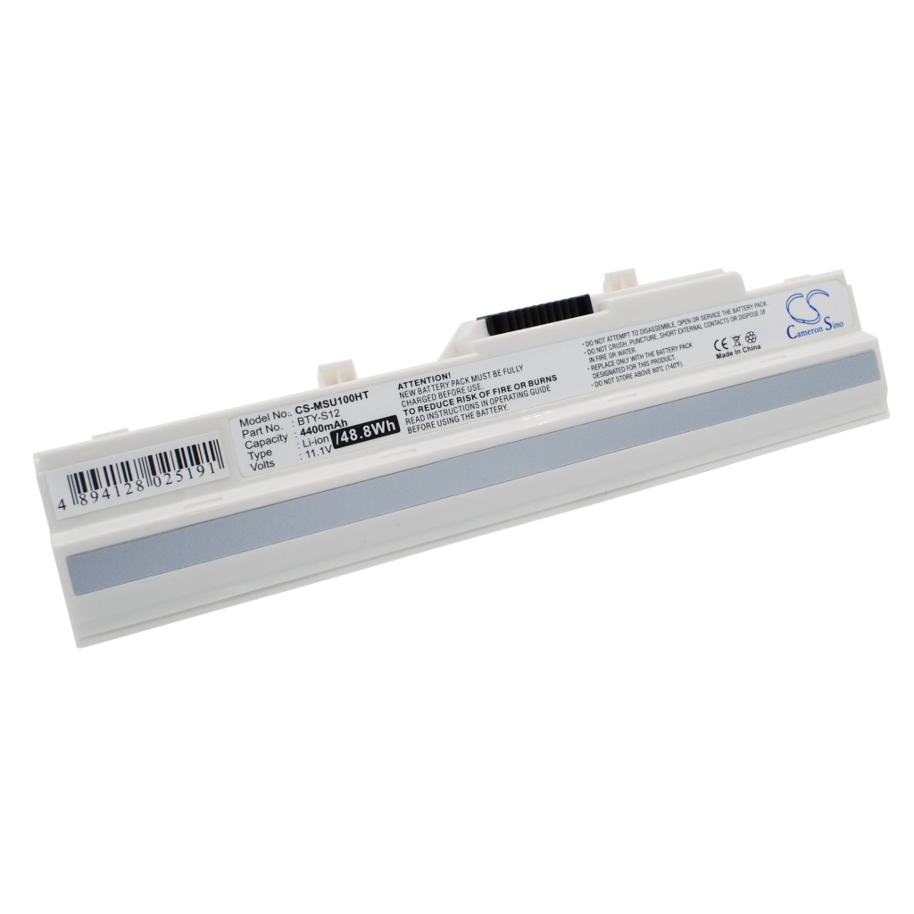 Batería para portátil MSI Wind U100