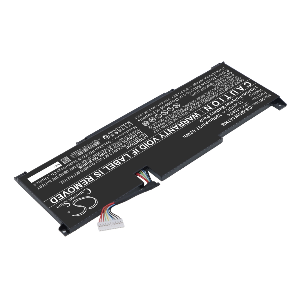Batería compatible con MSI CS-MSW147NB