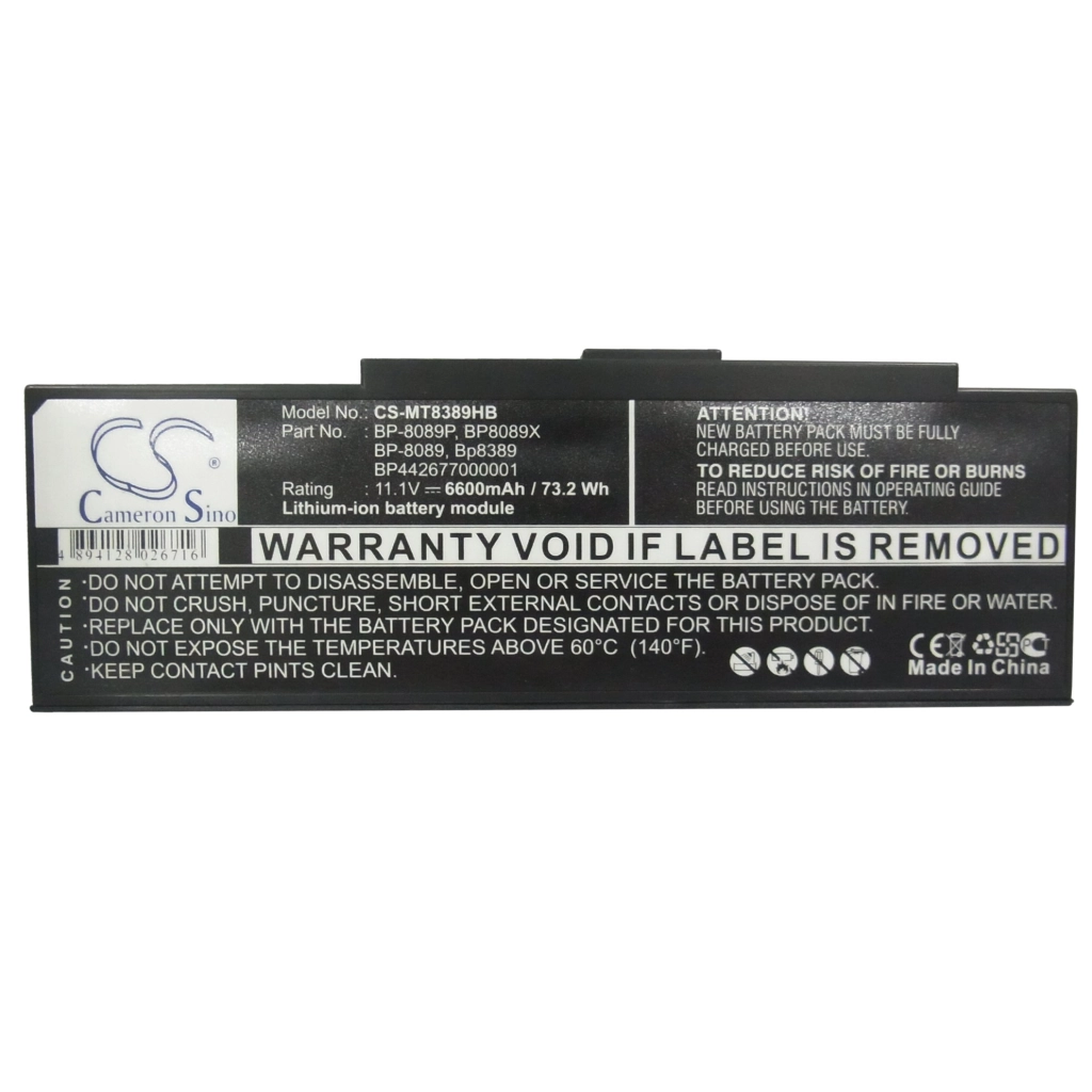 Notebook battery Packard Bell EasyNote SW61
