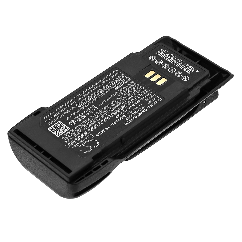 Batería de radio de dos vías Motorola CS-MTR200TW